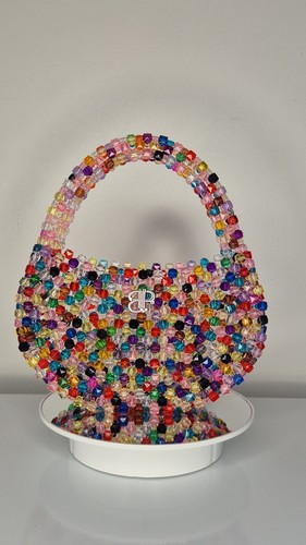 Sac main perles - à,