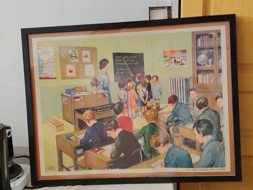 Affiche scolaire française - affiche,