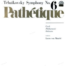 Tchaikovsky, Czech Philharmonic Orchestra - Symphony No. 6 - Pathétique LP '