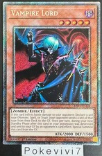 Carte YU-GI-OH! VAMPIRE LORD RA03-EN128 PSR NEUF