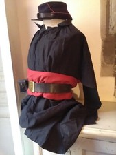 KÉPI 2nd EMPIRE 1870 GARDE NATIONAL FRANC TIREUR INFANT MARINE COMPLE A ETE REST