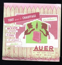vieux papiers publicité  AUER