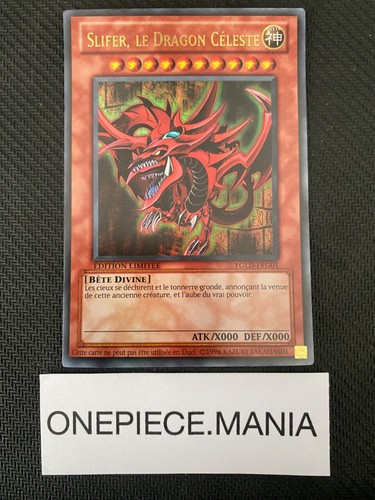 Carte slifer le - carte, yu-gi-oh!