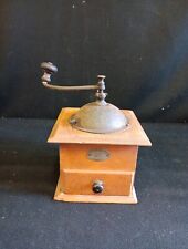 Ancien Gros moulin à café Japy Frères Beaucourt Paris Caisse 16.5x16.5x13