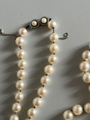 659 collier sautoir perles - 659-,
