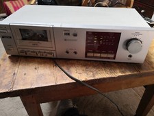 Platine cassette stéréo HiFi vintage SABA continental EDISON LE-9367 platine K7