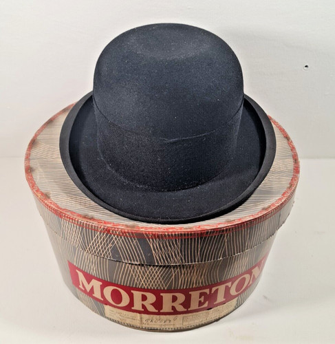 Ancien chapeau melon boite - chapeau,