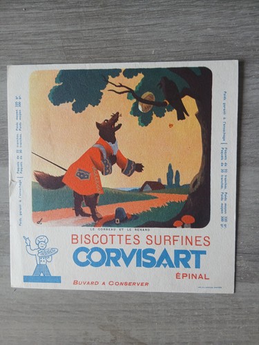 Buvard biscottes corvisart - !,