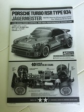 Tamiya Notice Porsche Ta02sw