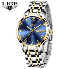 Montre homme Luxe Quartz date lumineux 3ATM imperméable Casual bracelet montre