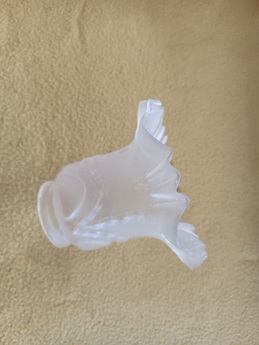Tulipe ancienne pate verre - tulipe,