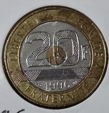 20 FRANCS MONT SAINT MICHEL 1996   RARE  petit tirage  FDC