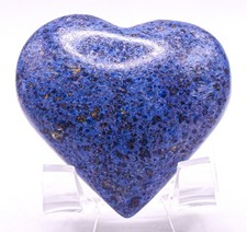 Cœur En Dumortierite Bleu