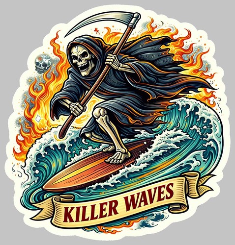 Sticker sport mort - sticker,
