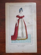 Gravure de mode 19° siècle