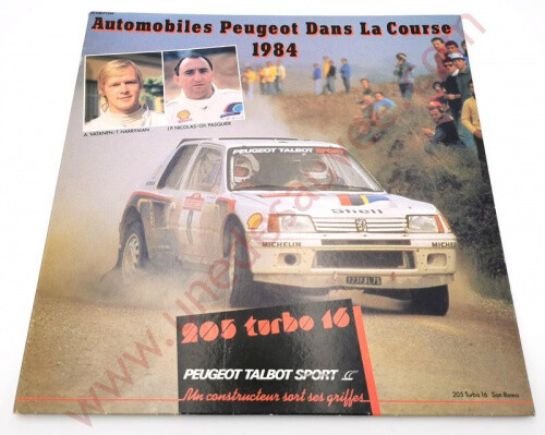 Album 205 turbo automobile - turbo, 16