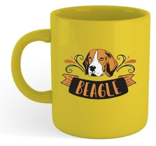 Beagle brillant coloré - beagle,