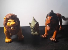 Disney Le Roi Lion — Scar, Mufasa & Hyène (lot de 3) vintage – mini figurines