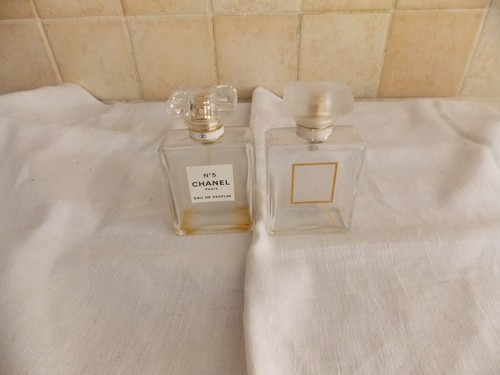 Lot flacon parfum vide - de,