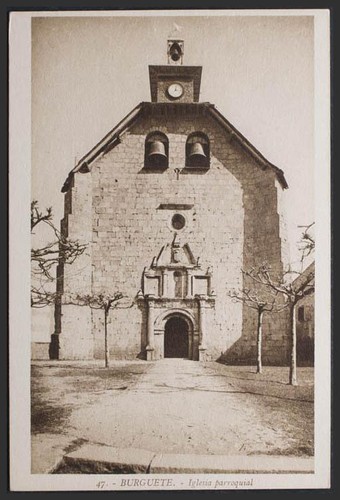 Navarre burguet église - navarre., burguet.
