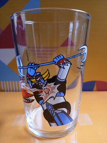 Beau verre goldorak héros - ,