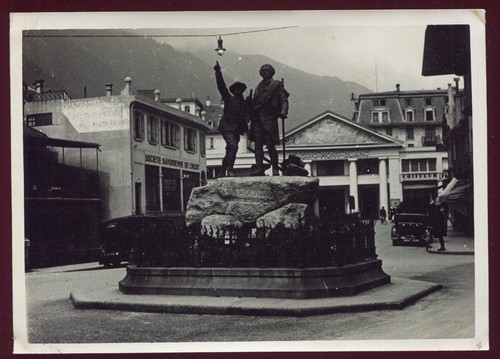 Photo ancienne chamonix - ,