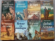 Lot - 9 romans de Frison-Roche - 8 livre poche et 1 grand format avec signature
