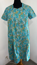 Ancienne blouse / robe en coton liberty faite par couturière  années 1950  36/38