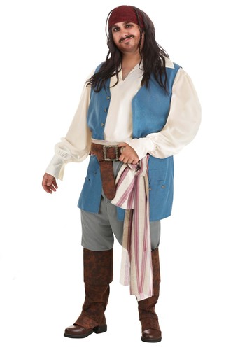 Captain jack sparrow plus size - captain,