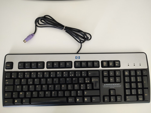 Clavier noir azerty - clavier, ps/2