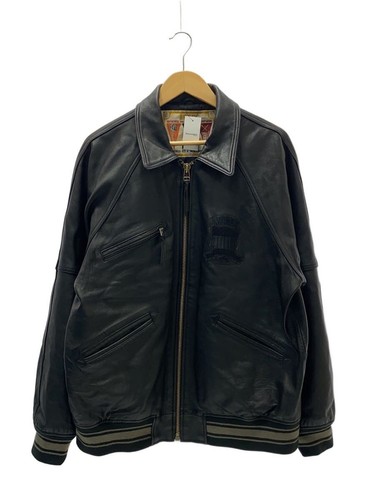 Avirex leather jacket - leather,
