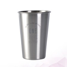 1pc tasse de bière en acier