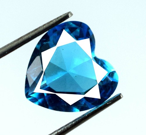 Forme coeur bleu indicolite - coeur,