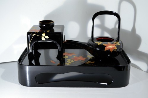 Plateau service laque - plateau,