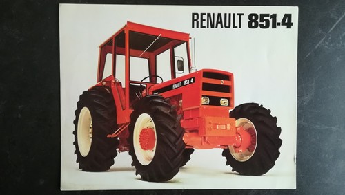 Brochure tracteur renault - brochure,
