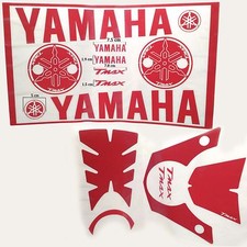 Set Adhésif Adhésifs Écrites Diapason Yamaha 530 2012> Rouge 16 Pcs