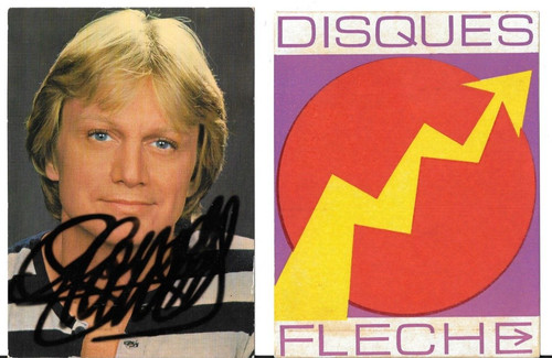 Carte dédicacée claude - de,