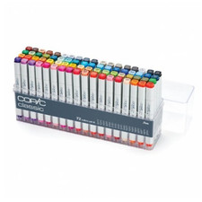 Coffret de 72 marqueurs Copic Classic C/Express/Authentique