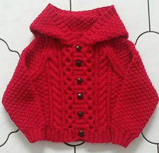 Cardigan bébé à capuche