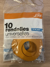 RONDELLE JOINT CAOUTCHOUC BOCAUX TERRINE 200 GRAMMES ° 70 MM /10 LE PARFAIT NEUF