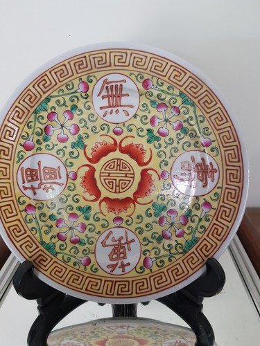 Assiette porcelaine de - en,