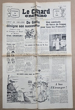 Le CANARD ENCHAINE numéro