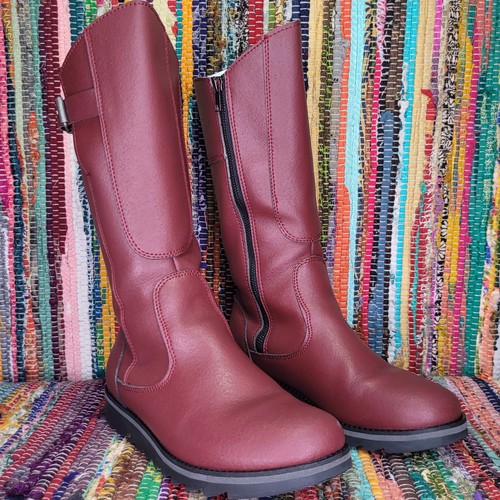 Action boot zip buckle - up,