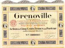 Action Société GRENOVILLE