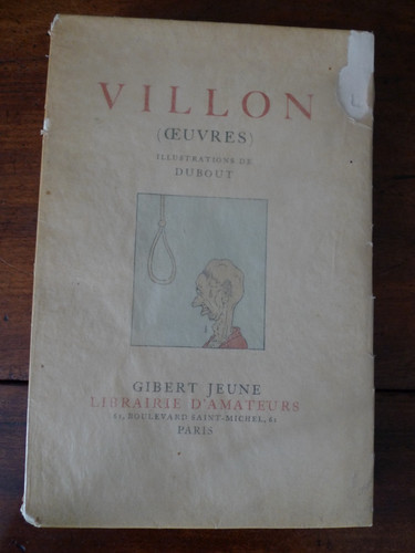 Villon illustrations - (oeuvres),