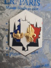 Insigne EOD 1° REG numéroté KOSOVO 1999 Génie Légion Etrangère ORIGINAL BADGE