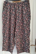 Top mode Pantalon large noir