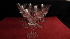Service de 6 verres à vin