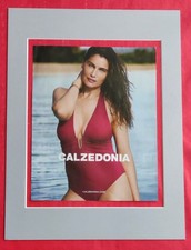 PUBLICITÉ Presse Laetitia CASTA LINGERIE Maillot de Bain CALZEDONIA Gigi CLOZEAU
