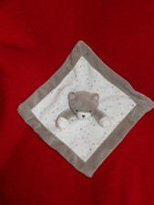 Doudou Plat Obaibi Chat Gris